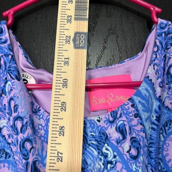 Lilly Pulitzer Donna Skorts Jumper Romper Hidden Treasure Paisley Print Size 8 - Picture 6 of 7